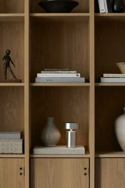 Column Table Lamp Portable Ø12 cm, Aluminium