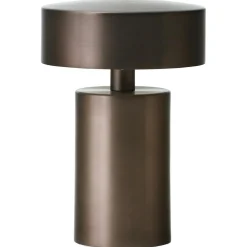 Column Table Lamp Portable Ø12 cm, Aluminium