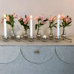 Constella Candle Holder Large, Aluminium