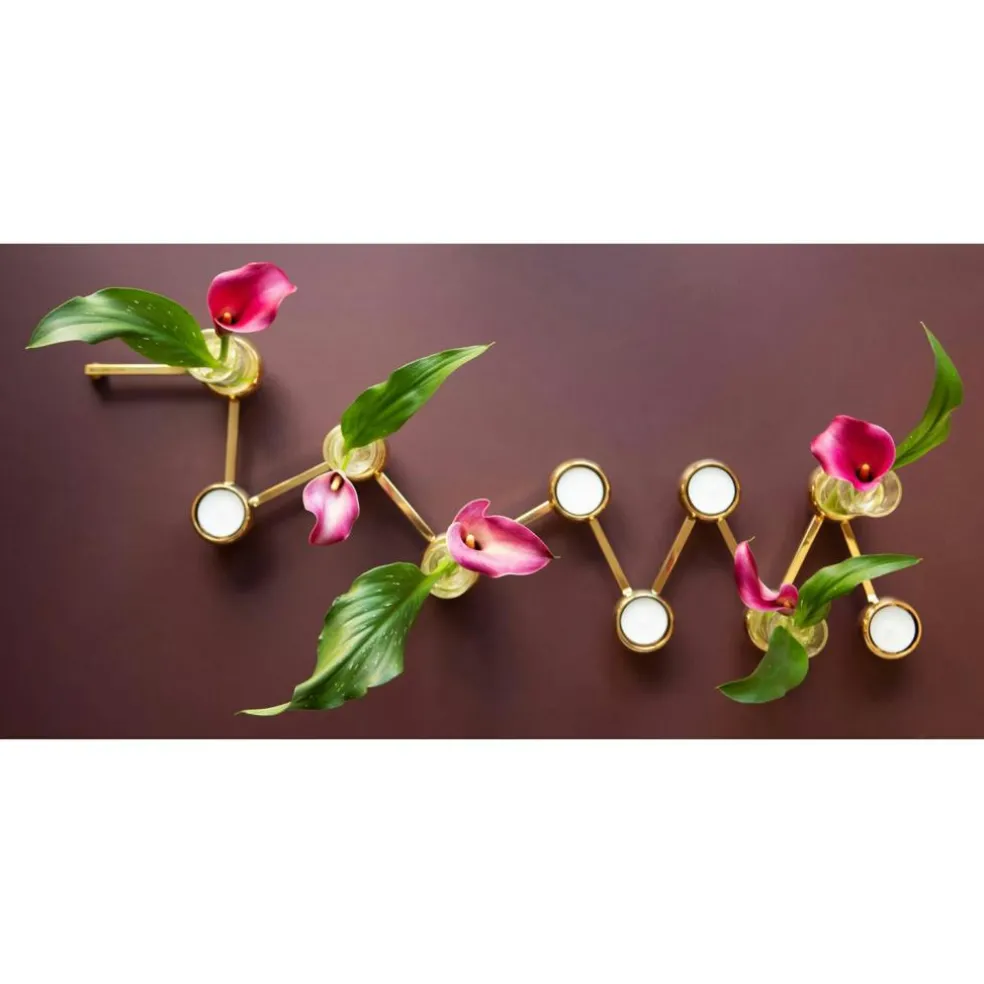 Constella Candle Holder Large, Aluminium