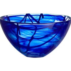 Contrast Bowl Blue, 23 cm
