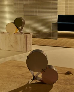 Coppia Table Lamp, Ivory / Clover