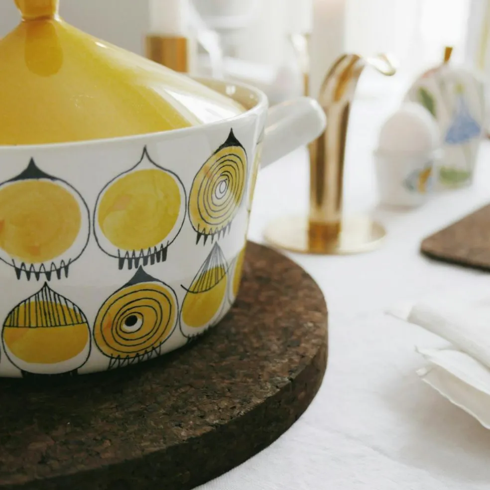 Cork Trivet XL, Smoked