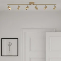 Correct Ceiling Light 6 Low, Gold