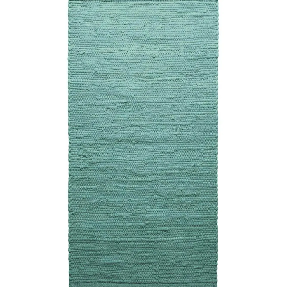 Cotton Rug Dusty Jade, 170x240 cm