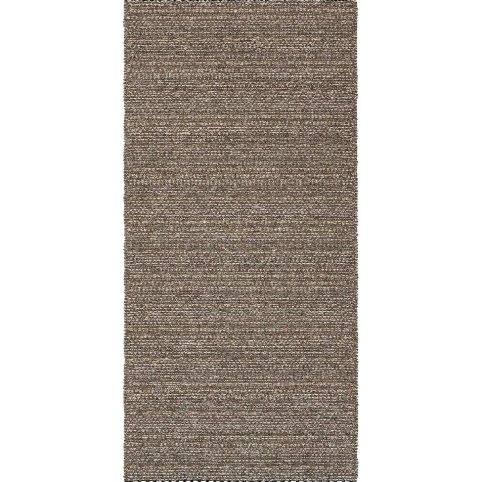 Cotton Tova Rug 170x250 cm, Dark Brown