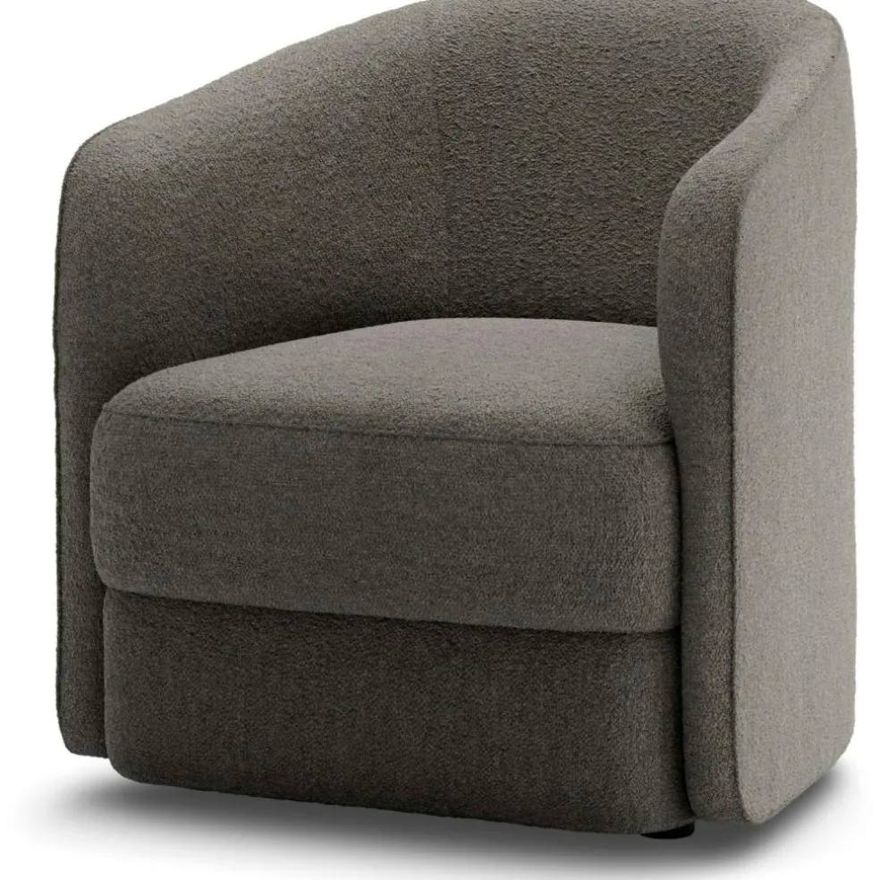 Covent Lounge Chair Narrow, Dark Taupe