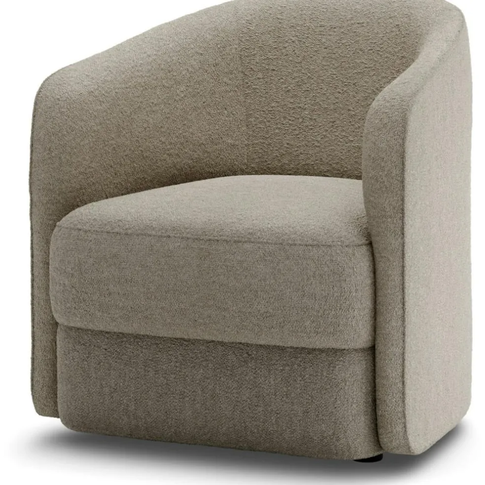 Covent Lounge Chair Narrow, Dark Taupe