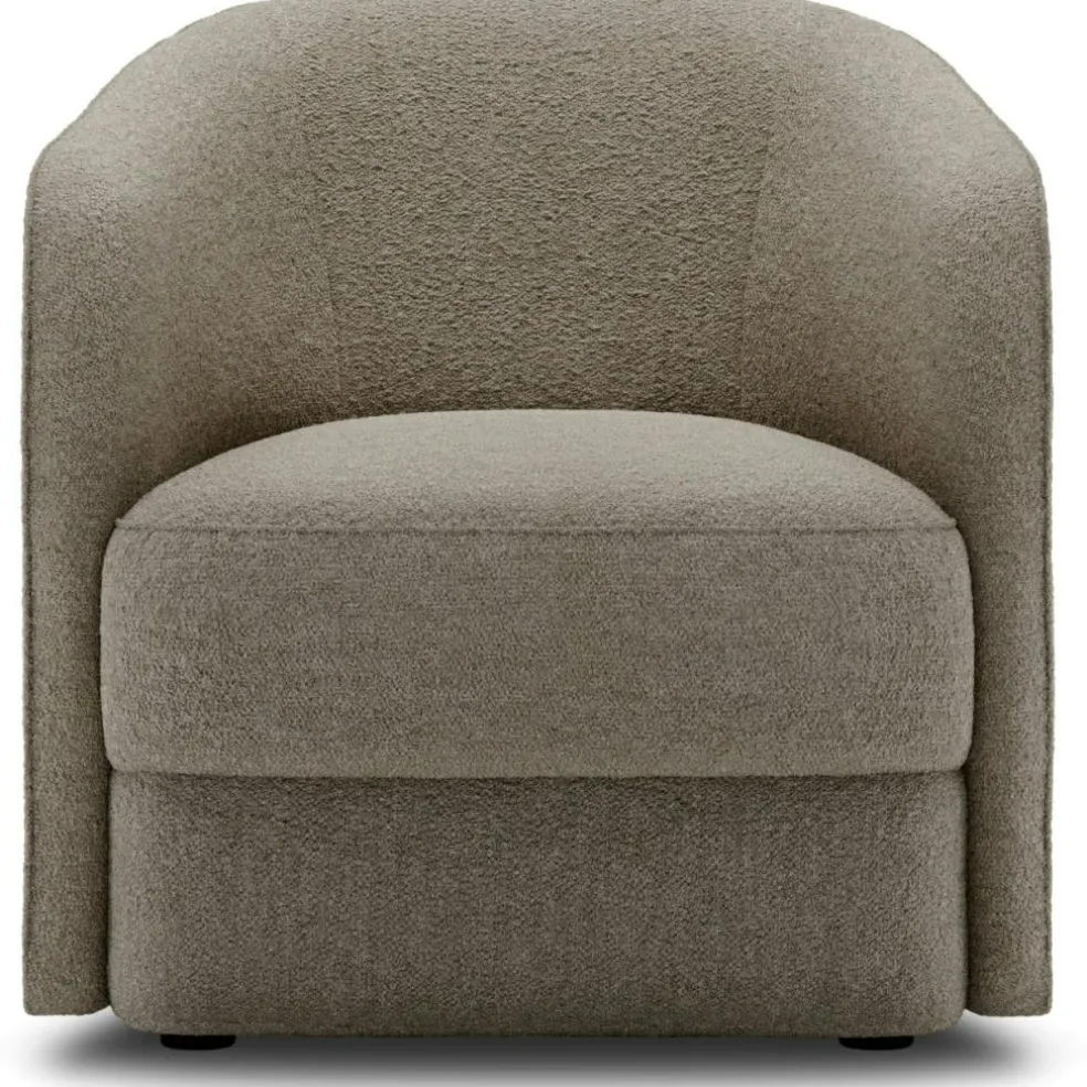 Covent Lounge Chair Narrow, Dark Taupe