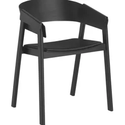 Cover Armchair, Refine Leather Cognac / Oak