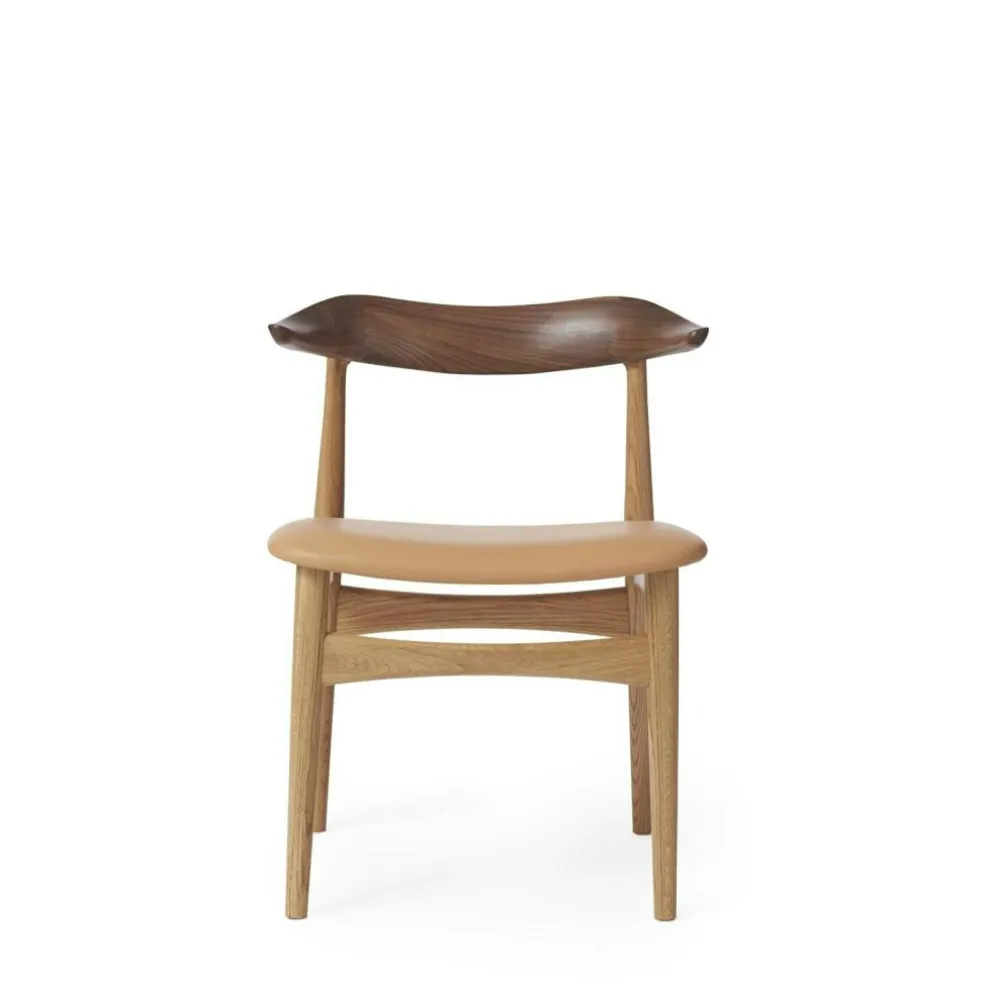 Cow Horn Chair, Nature / Oiled Walnut / Oak