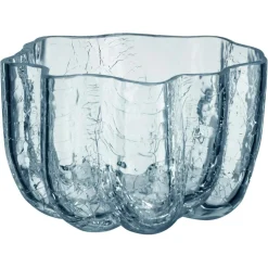 Crackle Candle Holder 58 mm, Clear