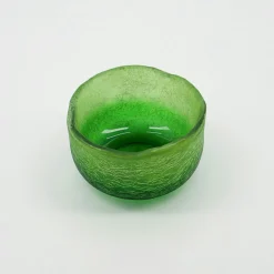 Crackle Tealight Holder, Red