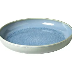 Crafted Blueberry Deep Plate Turquoise, 21,5 cm