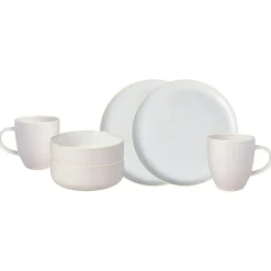Crafted Cotton Tableware Set, 6 Pieces