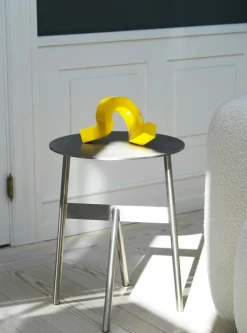 Crooked One Candlestick, Bronze