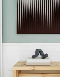 Crooked One Candlestick, Bronze