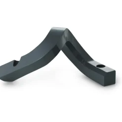 Crooked Two Candlestick, Bronze