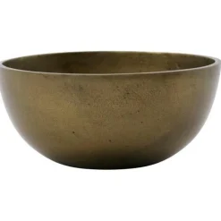 Crown Candle Holder Ø12.5 cm, Antique Brass