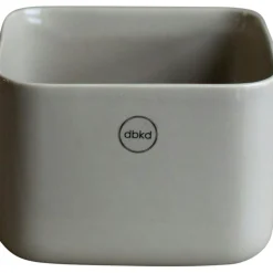 Cube Plant Pot H10 cm, White