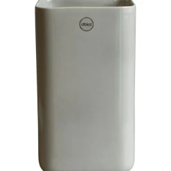 Cube Pot Large H25 cm, Shiny Mole