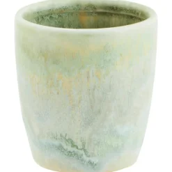 Cup Ø7,5 cm, Green / Light Yellow