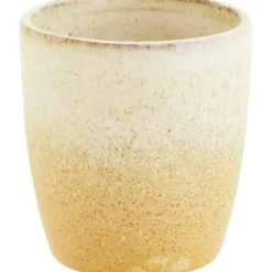 Cup Ø7,5 cm, Green / Light Yellow