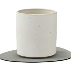 Curve Double Glass Mat, 11x13 cm, Brown/ Sand