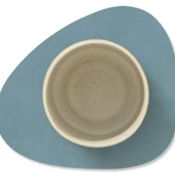 Curve Double Glass Mat, 11x13 cm, Brown/ Sand