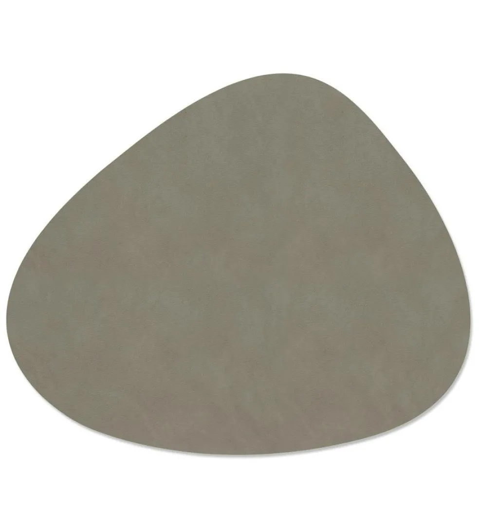 Curve L Reversible Table Mat 37x44 cm, Petrol/Midnight Blue