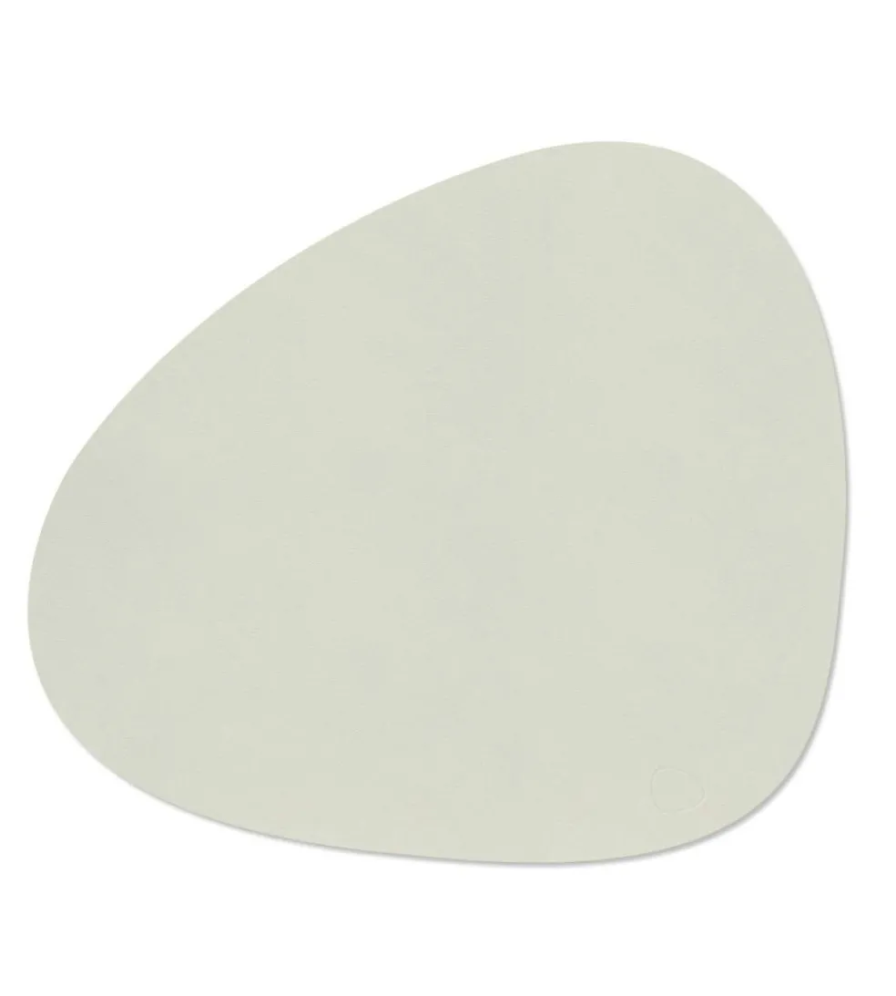 Curve L Reversible Table Mat 37x44 cm, Petrol/Midnight Blue