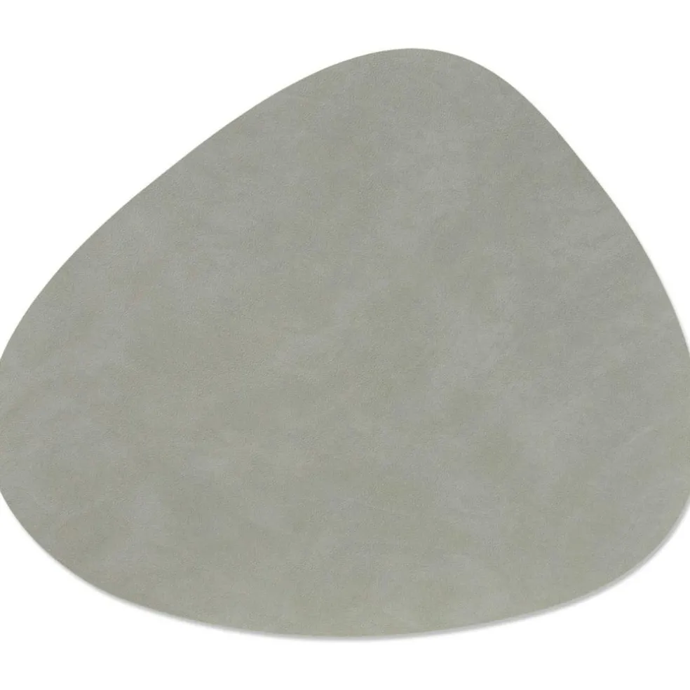 Curve L Reversible Table Mat 37x44 cm, Petrol/Midnight Blue