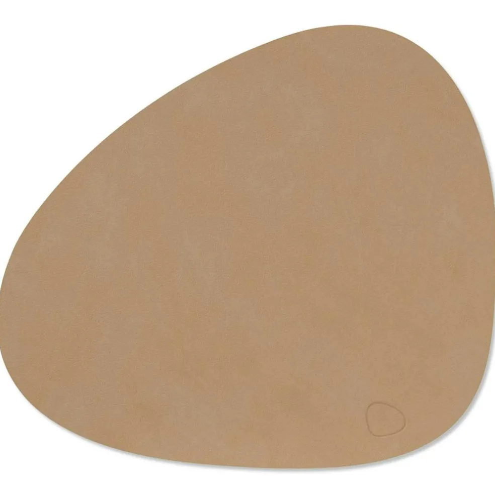 Curve M Table Mat Nupo 31x35 cm, Khaki