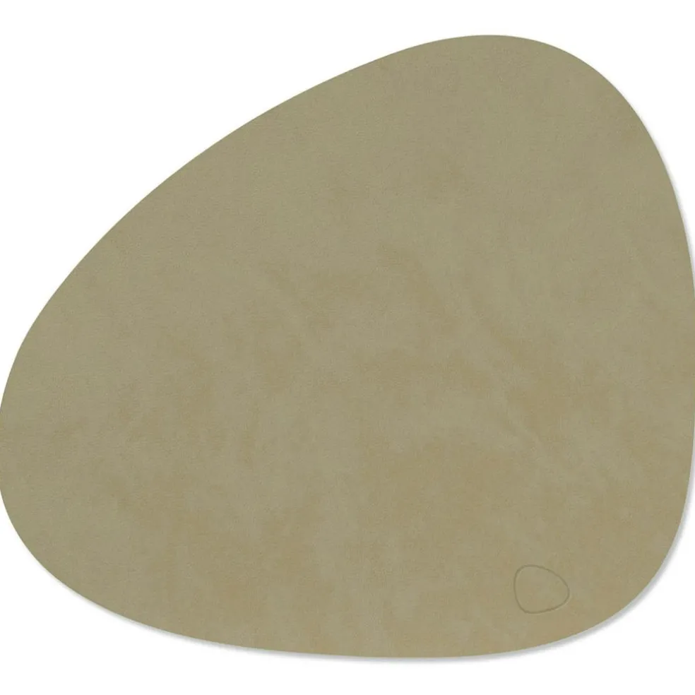 Curve M Table Mat Nupo 31x35 cm, Khaki