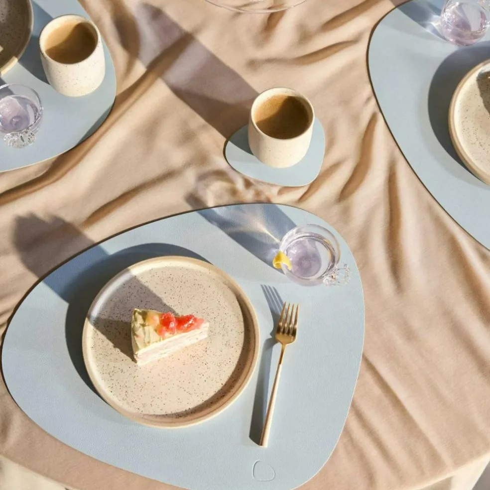 Curve M Table Mat Nupo 31x35 cm, Khaki