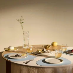 Curve M Table Mat Nupo 31x35 cm, Khaki