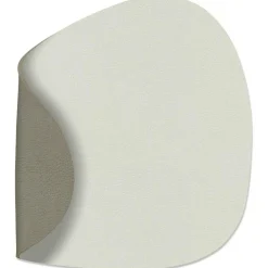 Curve Reversible Coaster 11x13 cm, Linen/Flint Grey