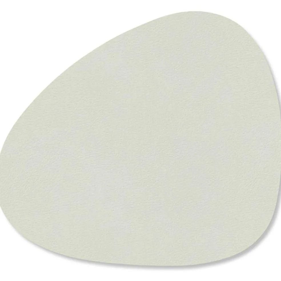 Curve Reversible Coaster 11x13 cm, Linen/Flint Grey