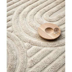 Curve Rug 200x300 cm, Natural Beige
