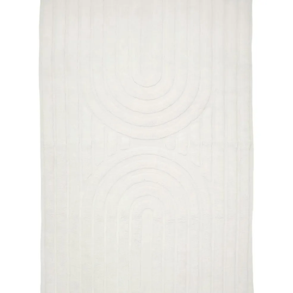Curve Rug 170x230 cm, Natural Beige