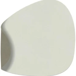 Curve S Table Mat Double 24x28 cm, Nupo Linen/Flint Grey