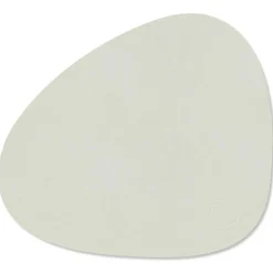 Curve S Table Mat Double 24x28 cm, Nupo Linen/Flint Grey