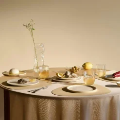 Curve S Table Mat Nupo 24x28 cm, Old Rose