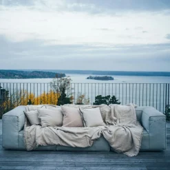 Cushion Cover Linen 50x50 cm, Desert Beige