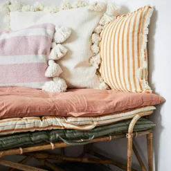 Cushion cover with tassels 60x60 cm, Off-White