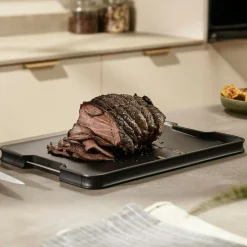 Cut&Carve Plus Chopping Board 29x41 cm, Black