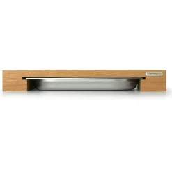 Cutting Board With One Tinplate, 39x27x6 cm