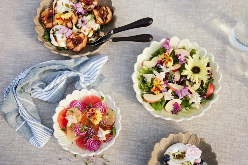 Dagny Serving Bowl 20 cm, Beige