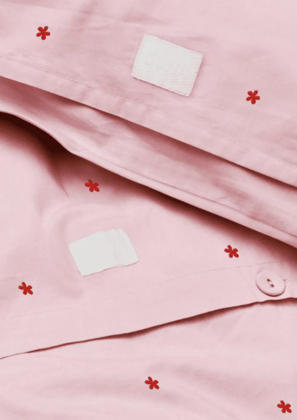 Daisy Bed Set 140x200 + 60x63 cm, White / Light Blue