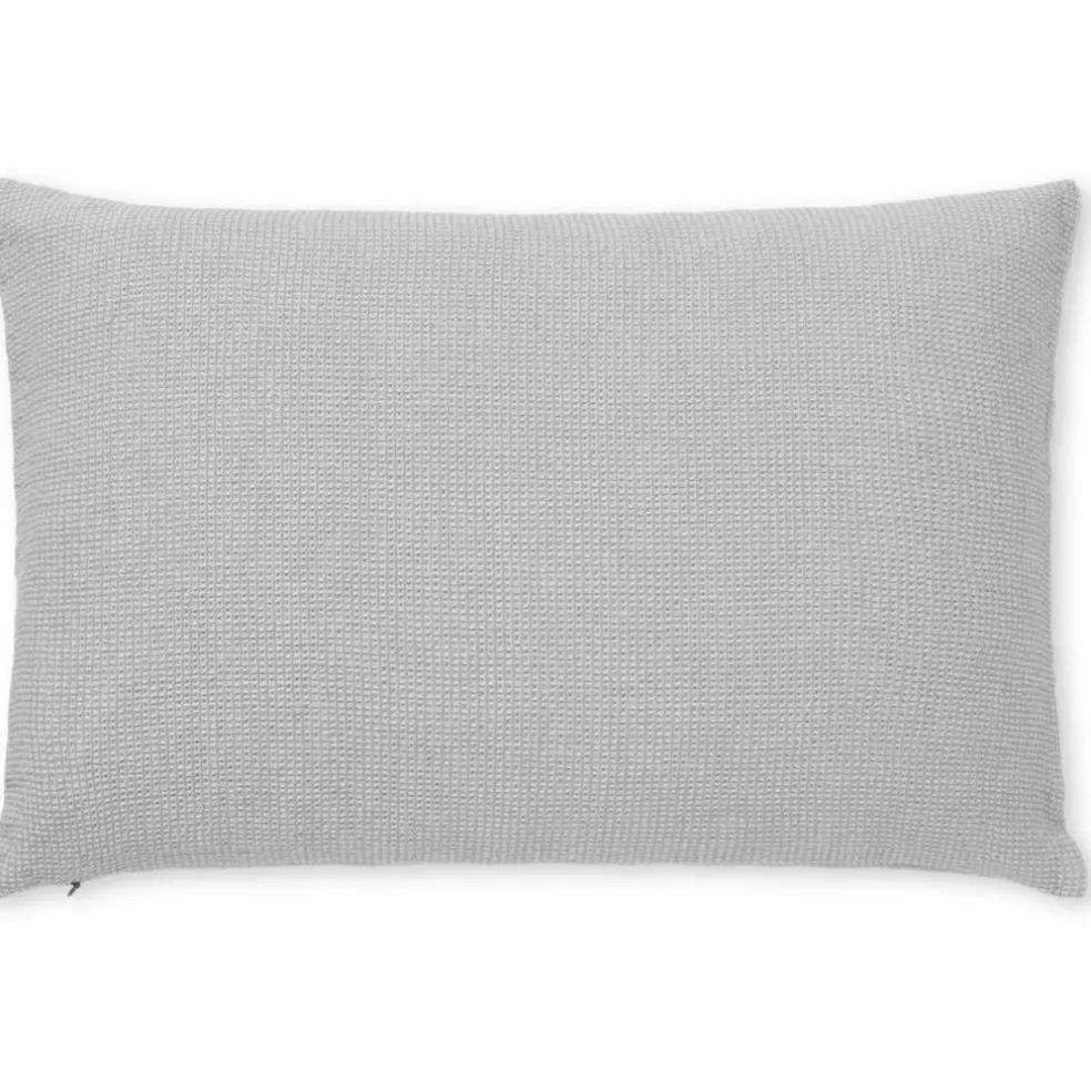Daisy Cushion Cover 30x50 cm, Light Grey